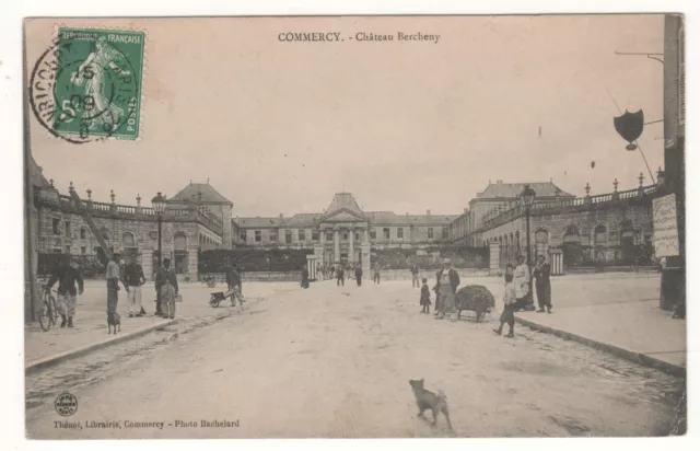 CPA 55 - COMMERCY : CHÂTEAU BERCHENY (MEUSE) ÉCRITE en 1909