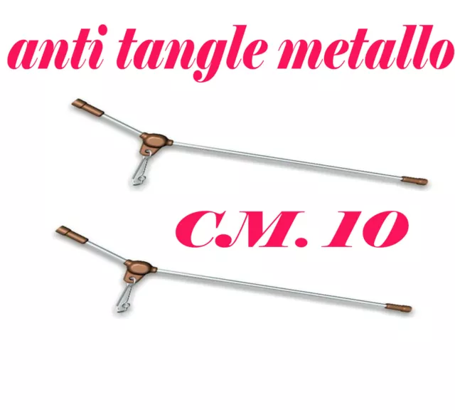 Anti Tangle Stonfo Mis. 2 Cm 10 Antitangle Attacco Per Piombo Pasturatore Pesca