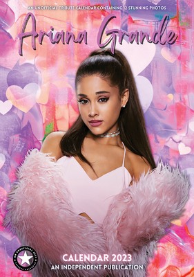 CALENDRIER ARIANA GRANDE 2023 A3 mural 12 photos différentes de l