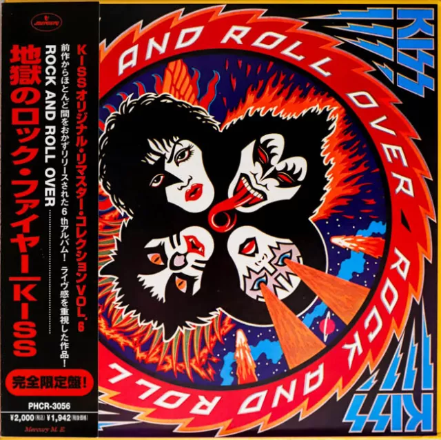 Kiss Cd - Japanese Remastered - R'n'r Over - Gatefold - Like Mini Lp - C139203