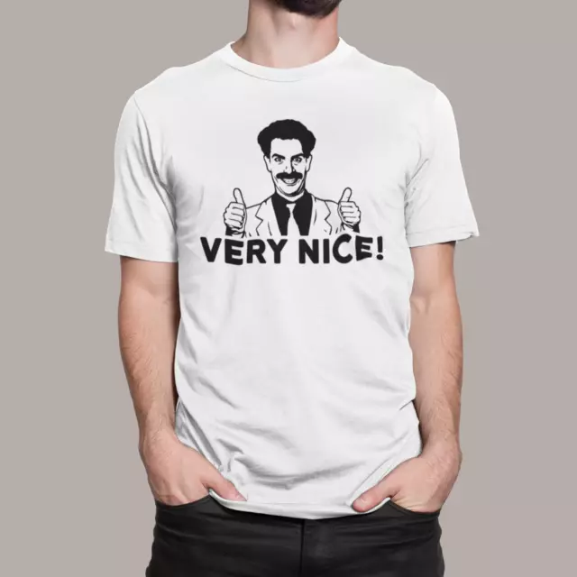Very Nice Borat Inspired T Shirt Funny Gift Quote Adults Kids