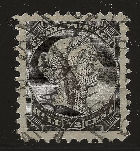 Canada Scott #34, Single 1868 XF Used