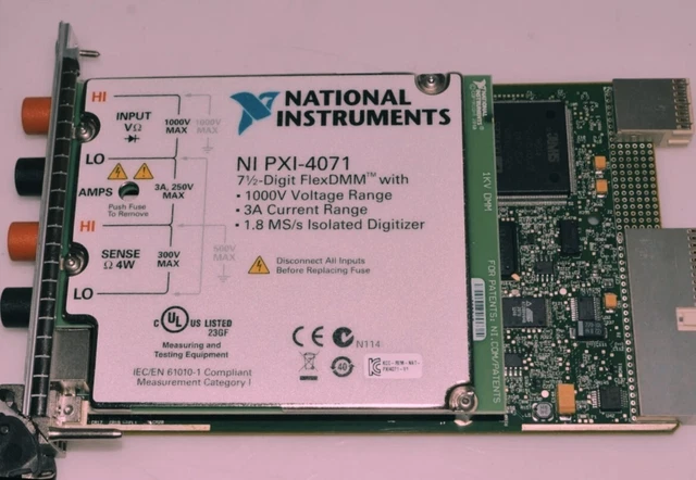 National Instruments Ni Pxi-4071 Modulo Multimetro Digitale National Instruments Ni Pxi-4071 Modulo Multimetro Digitale