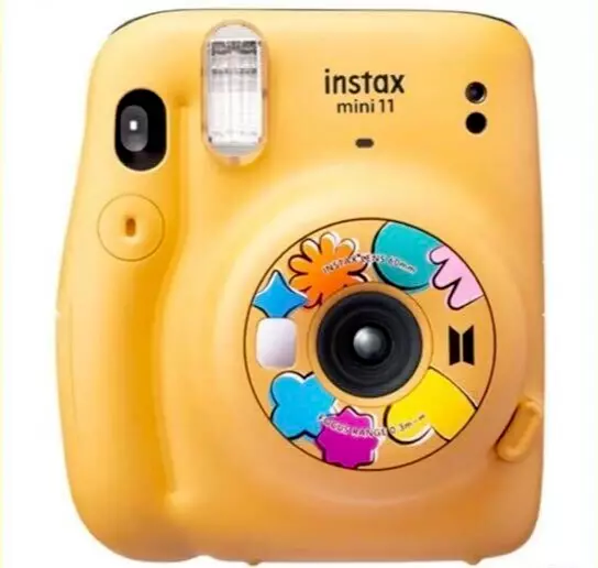 BTS Butter FUJIFILM instax Mini Camera 11 Yellow K-POP Popularity Japan