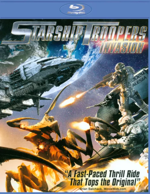 Starship Troopers: Invasion New Region 1 Blu-Ray