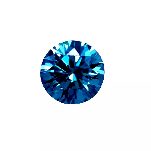 Natural Extra Fine Vivid Blue Diamond - Round - VS-SI - Africa - 1mm to 4mm