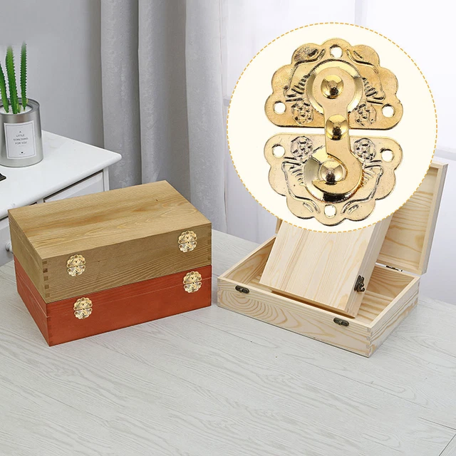 Suitcase Accessories Iron Lace Buckle Wooden Cabinet Buckle Bags