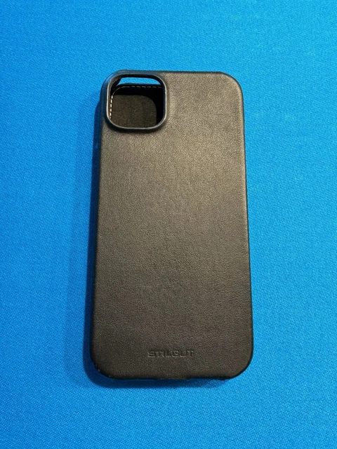 STILGUT HANDYHLLE IPHONE 14 Lederhlle Flipcase Schwarz Nappa *Neuwertig*  EUR 12,99 - PicClick DE