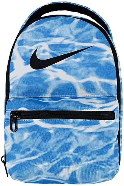 Nike Fuel Pack Lunch Box Hard Shell Red Black With Big Swoosh Logo