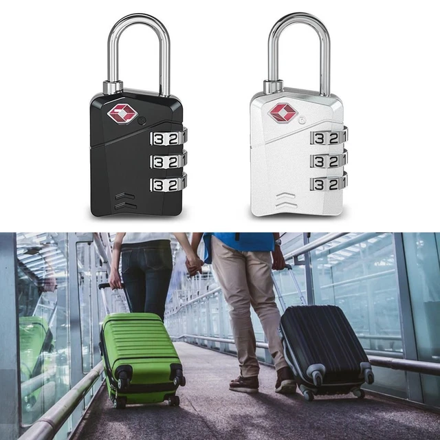 4 Lucchetti Per Valigie A Combinazione - Sicurezza Viaggi Con Password Autoimpostante - Foto 13