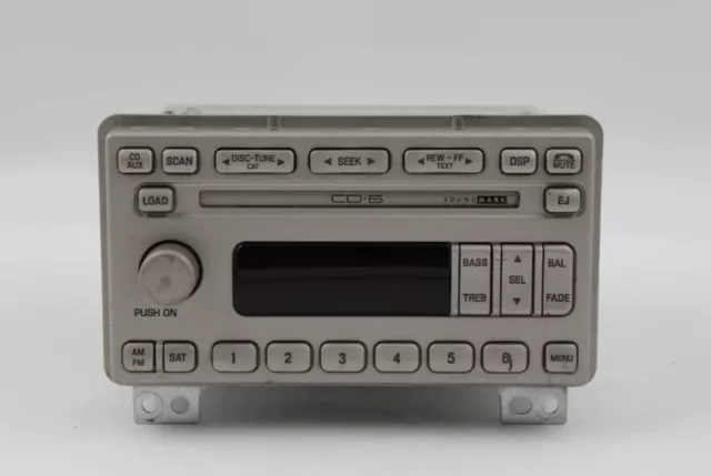 Audio Equipment Radio Am-fm-cd 6 Disc In Dash Fits 02-04 NAVIGATOR 6416