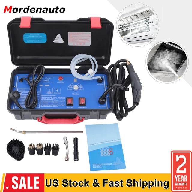 1.7KW High Temp Electric Steam Cleaner Car Carpet Upholstery Cleaning Machine US