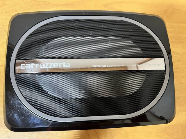 PIONEER carrozzeria TS-WX110A パワード サブウーファー 中古品