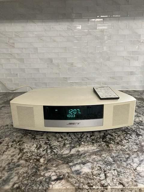 Bose Wave Radio II AWR1B1 AM/FM AUX Alarm Clock Stereo & Remote Fully Working