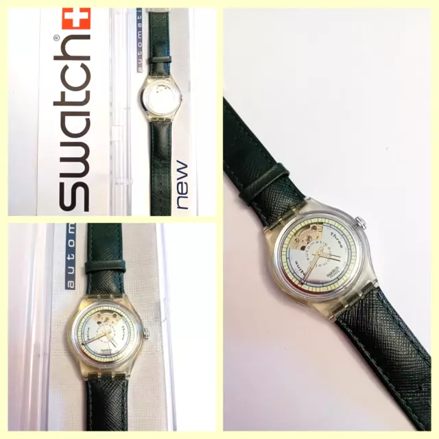 Swatch Automatico Francois 1 Er SAK100 1992 Vintage Orologio da polso Anni 90