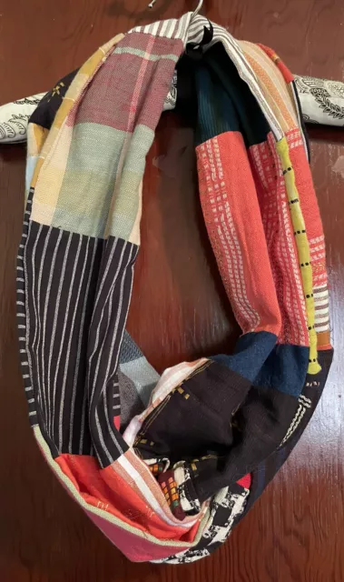 Handmade Scarf From Ace & Jig Scrap Material Pieces-OOAK!