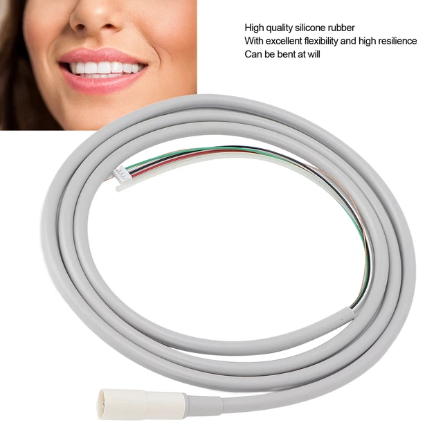 Scaler dentale linea coda in silicone gomma flessibile ad alta resilienza cavo dentale Regno Unito