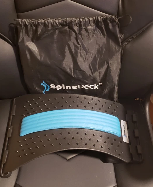 SPINE DECK ORTHOPEDIC Back Lumbar Sciatica Nerve Stretcher Massager
