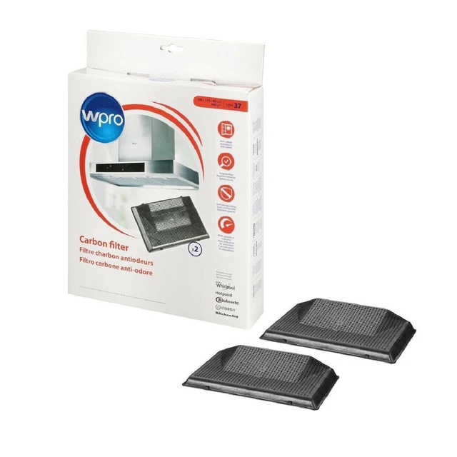 IKEA COOKER HOOD Extractor Fan Carbon Filter TYPE 37 x 2 Genuine £35.95