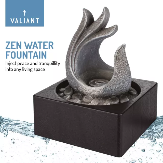 Valiant Tischplatte Wasserbrunnen - Innen Fließwasser Feature Ornament 2