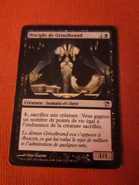 Disciple Von Of Griselbrand Innistrad Karte Magic MTG VF FR