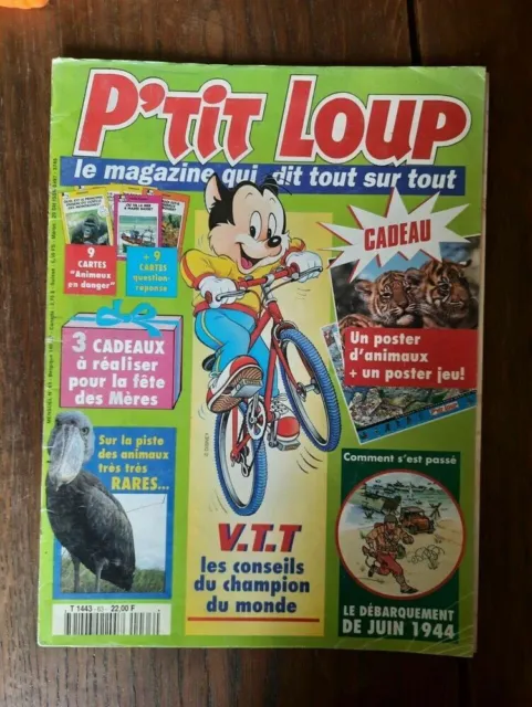 P'tit Loup : La Magazine qui dit tout sur tout - N° 63 / 1994