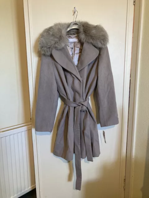 Tahari fiona coat sale