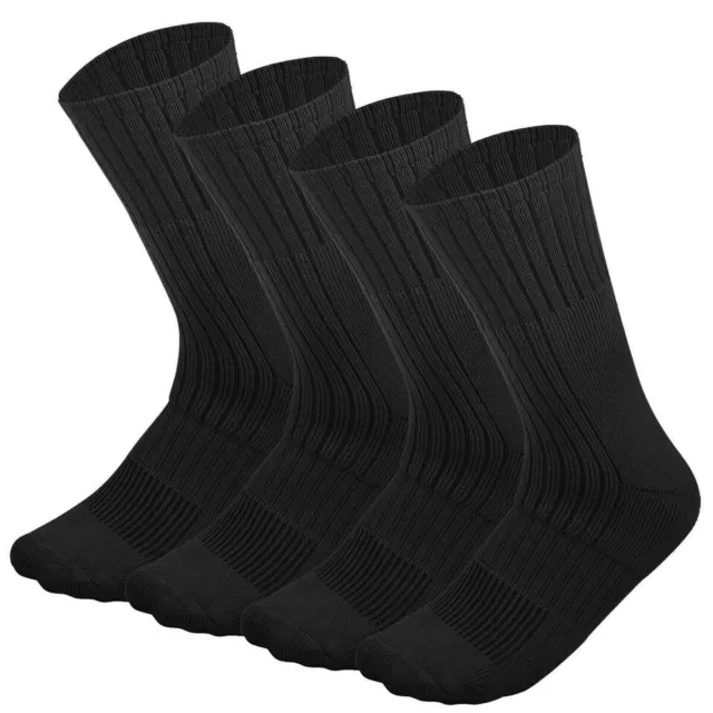 4 PK Military Boot Socks Combat Tactical Trekking Hiking Out Door Activities 3