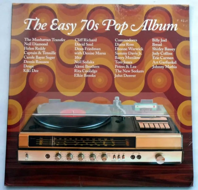 THE EASY 70s POP ALBUM 2xLP VINYL VARIOUS ARTISTS *NEW - SCUFFED SLEEVE*