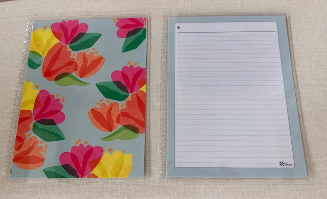 Erin Condren Spring Tulips 7x9 Laminated Cover Spring 2023 Surprise Box NEW