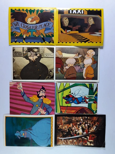 Vintage Collections Stickers Cards Figurine, Panini, Merlin, Flash, Edis, Disney