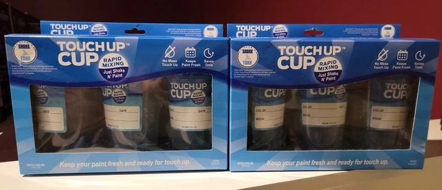 Paquete de 3 tazas retoques para almacenamiento de pintura - NUEVO *Juego de 2 *