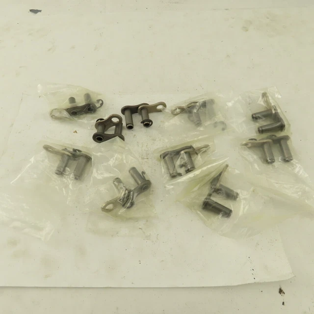 ANSI No. 60HP Single Strand Hollow Pin Roller Chain Connecting Link Lot Of 10
