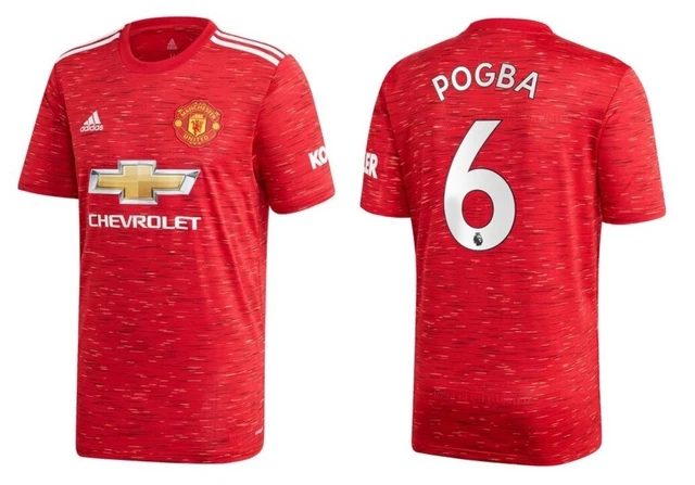 Trikot Adidas Manchester United 2020-2021 Home - Pogba 6 I Heim ManU
