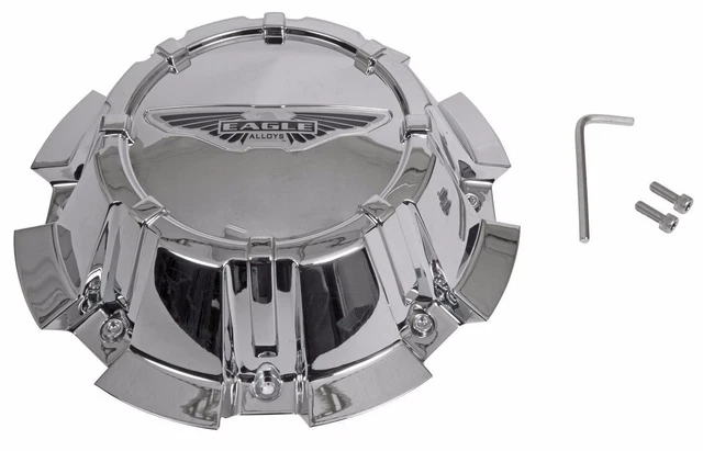 American Eagle Alloys Wheel Center Cap - Chrome, Rear Dually Fitment, Part #3229 ACC3229-06