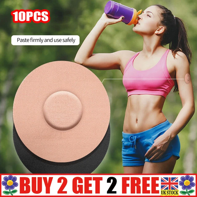 10 pz Copertura Sensore Freestyle Libre Patch Fisse Impermeabile Regno Unito Stock al
