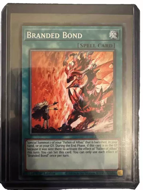 Branded Bond [1st Edition] #55 Yu-Gi-Oh Dawn Of Majesty