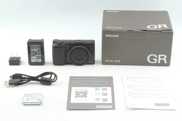 SH311 [MINT in Box] RICOH GR III 24.2MP APS-C Compact Digital Camera From JAPAN 2