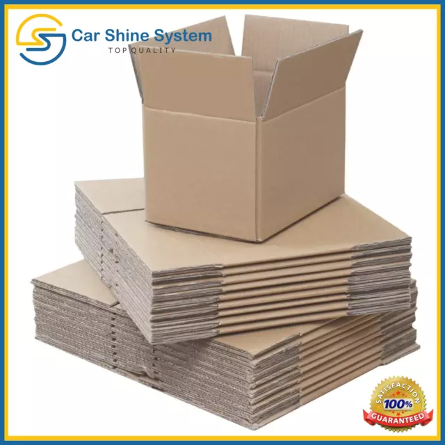 Strong Single & Double Wall Cardboard Boxes - Postal Removal Moving - Quality