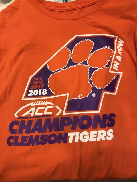 Clemson Tigers Football ACC Champions Long Sleeve L