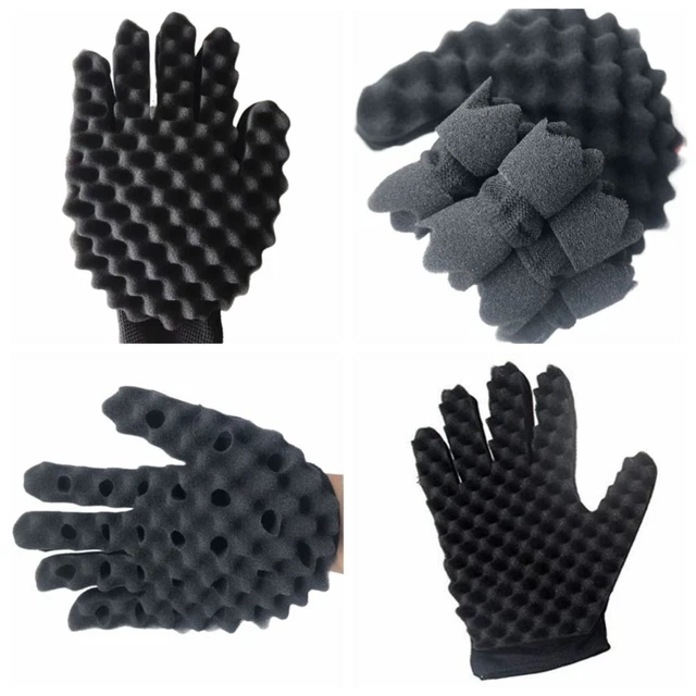 Guanti spugna africana Twist negozio di parrucchiere