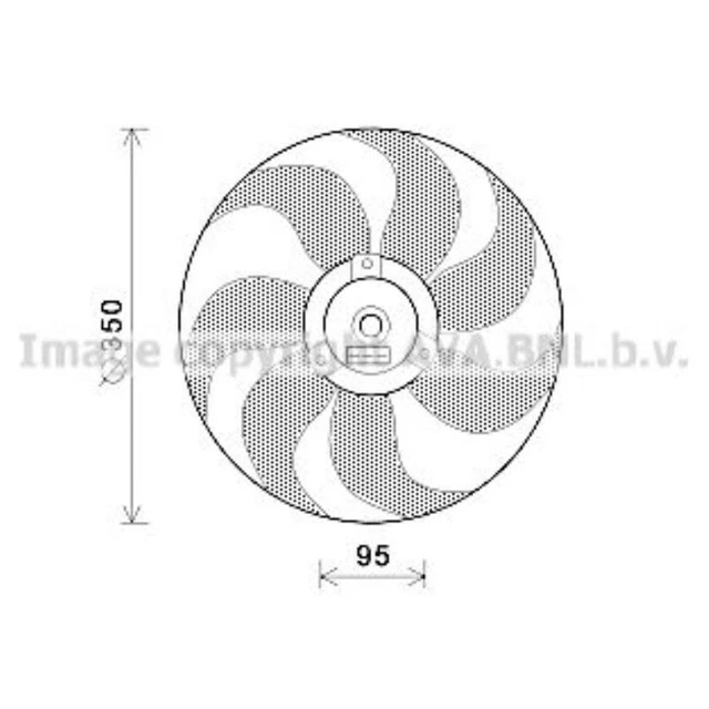 Lüfter Motorkühlung für VW Polo 6N2 6N1 Lupo 6X1 6E1 7M8 7M9 7M6 Seat Arosa 6H