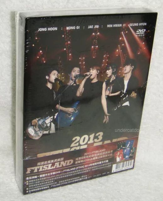 FTISLAND 2013 6th Anniversary Live in Seoul Taiwan 2DVD+Calendar (Chinese-Sub.)