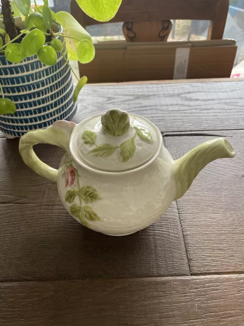 Shorter and Son Jug Wild Rose Small/Mini Teapot Holds Just Over 1/2 Pint - VGC 3