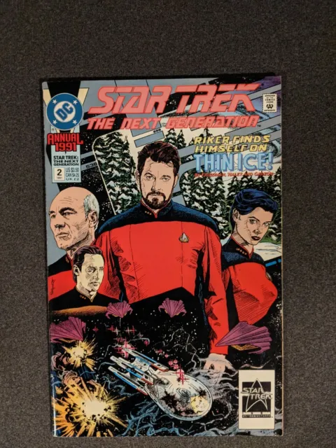 DC Comics Star Trek The Next Generation Annuals 2 And 3 1991 1992 2