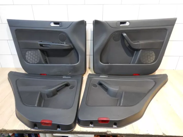 Türverkleidung VW Golf 6 plus vorne hinten links rechts schwarz Stoff Original