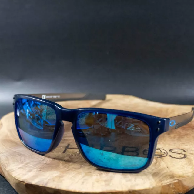 Oakley Holbrook Mix Sunglasses OO9384-0357 Translucent Blue Frame Prism Lenses