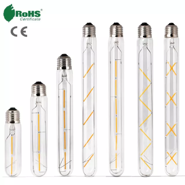 E27 2W-8W T30 Retro Vintage LED Edison Filament Bulb Warm White 220V Save Energy