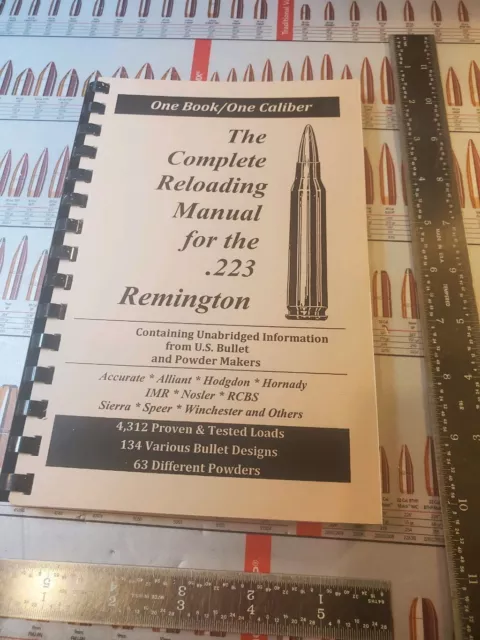 The Complete Reloading Manual For The .223 Remington, Load Books Usa (New)