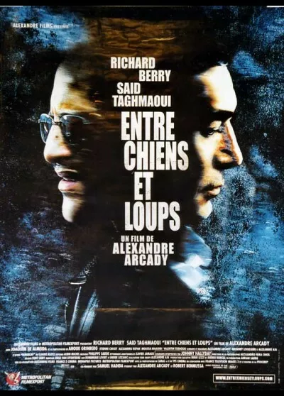affiche du film ENTRE CHIENS ET LOUPS 120x160 cm